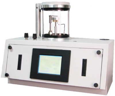 metallizzatore, depositore di film sottili carbon rods e fibre e metalli preziosi per preparare comapioni per microscopi elettronici
