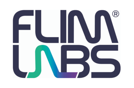 Logo FLIM LABS, startup italiana specializzata in tecnologia del fluorescence lifetime e strumenti di conteggio fotoni con AI integrata.