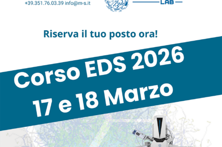 corso EDS, microanalisi, microscopia elettronica