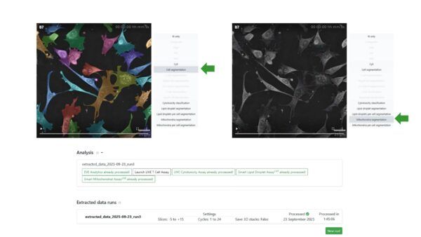 nanolive, olotomografia, live-cell imaging, label-free, piattaforma analisi dati eve explorer