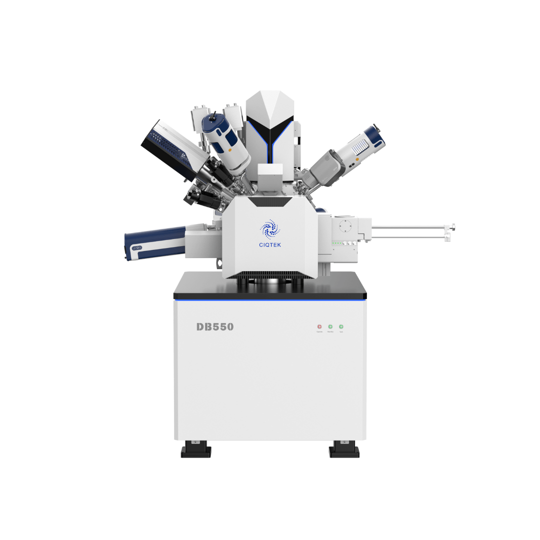 CIQTEK DB550 FIB-SEM con colonna a fascio ionico focalizzato per analisi e fabbricazione nanometrica ad alta precisione