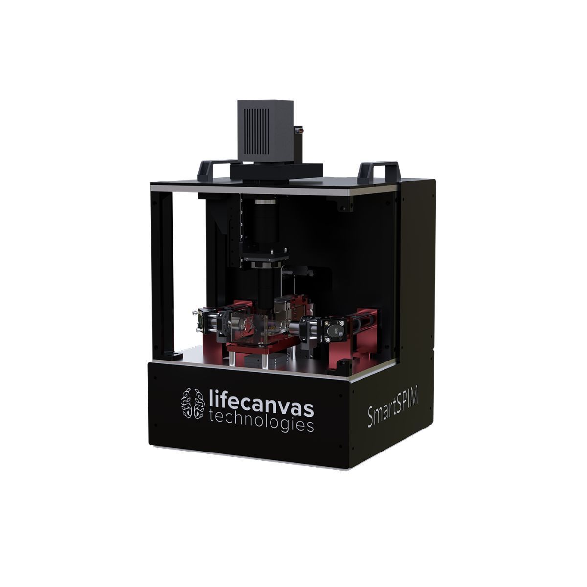 SmartSpim, microscopio light sheet invertito, life canvas, imaging organoidi
